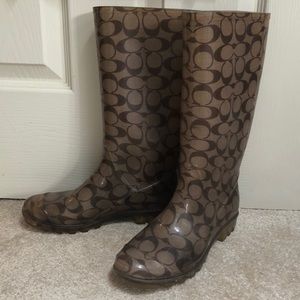 Coach Shoes - Coach Rain Boots Coach Shoes - Coach Rain Boots